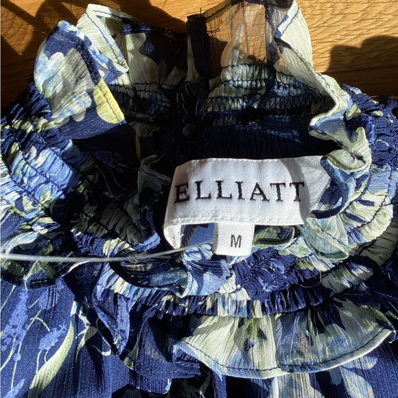 ELLIATT Astrid floral, long sleeve midi dress - Picture 6 of 10